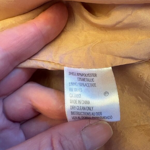 Tahari blush Pink Shift Dress- Size 6 - Picture 9 of 9